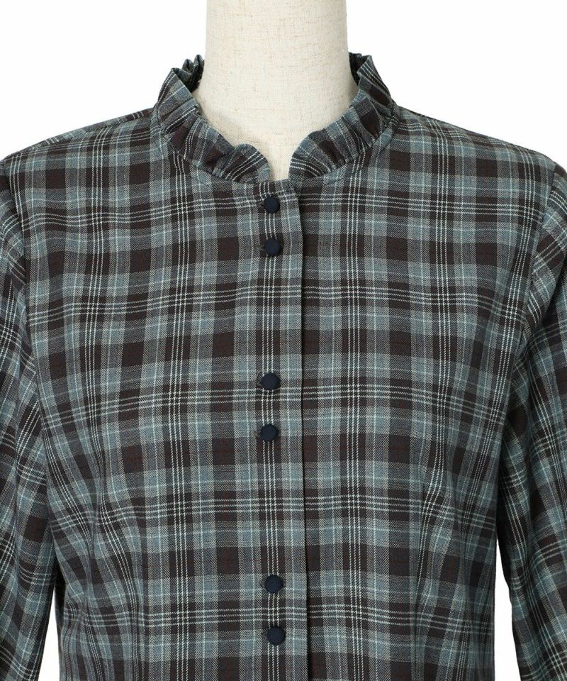 ケープを外した状態/フロントアップ (navy×blue)