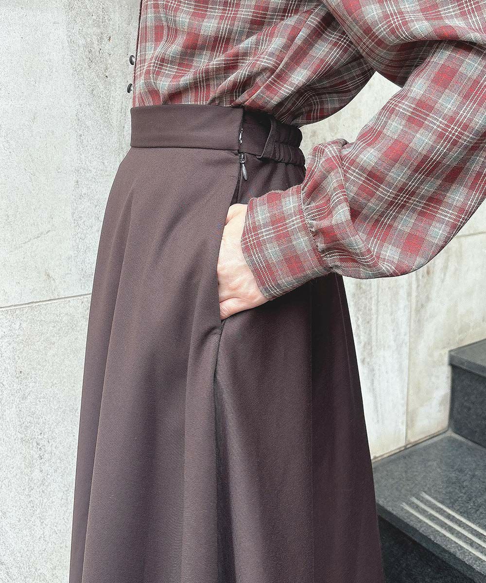 brown×red / 152cm