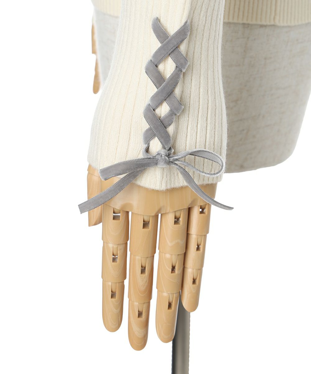 レースアップ (off white)