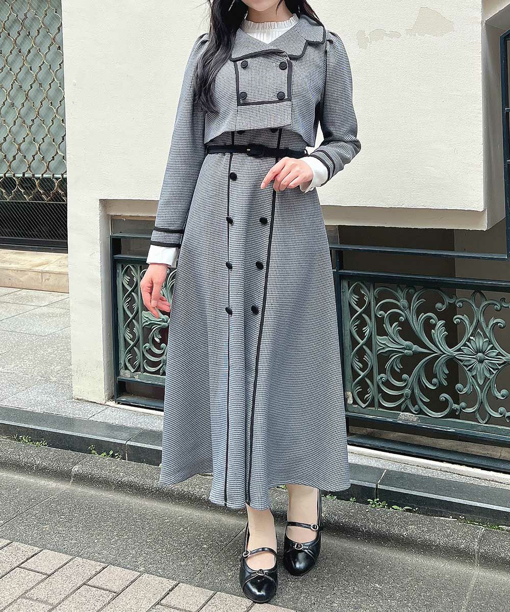 gray×black / 157cm