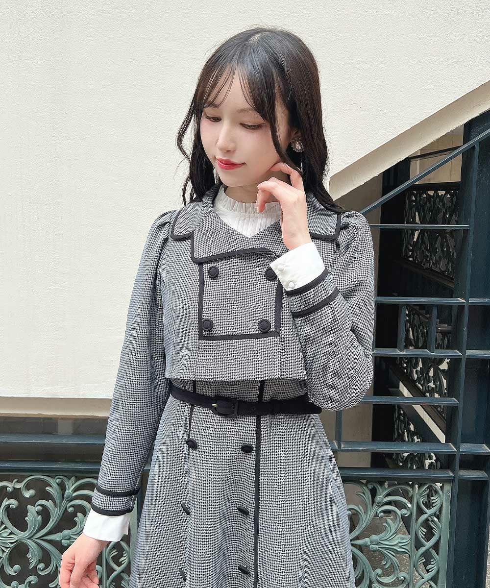gray×black / 157cm