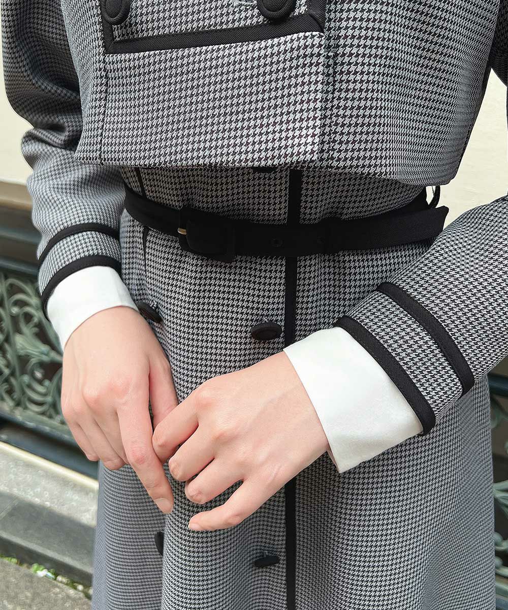 gray×black / 157cm