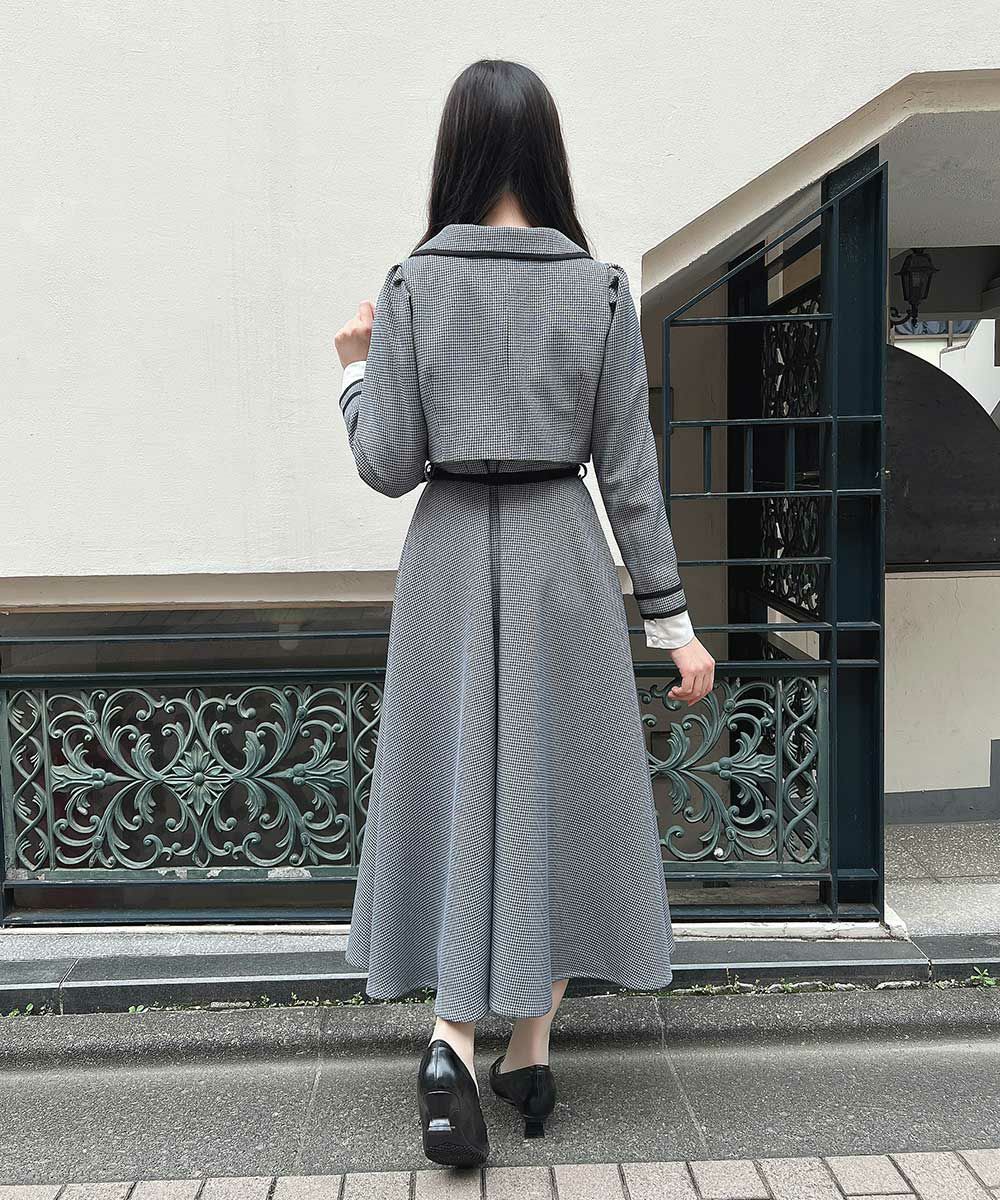 gray×black / 157cm