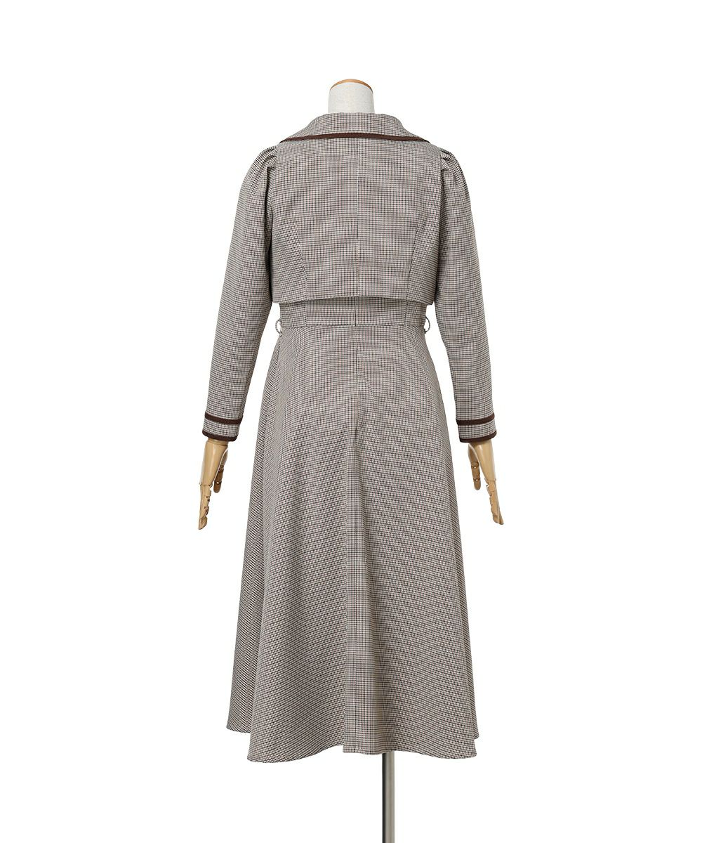 バック (beige×brown)