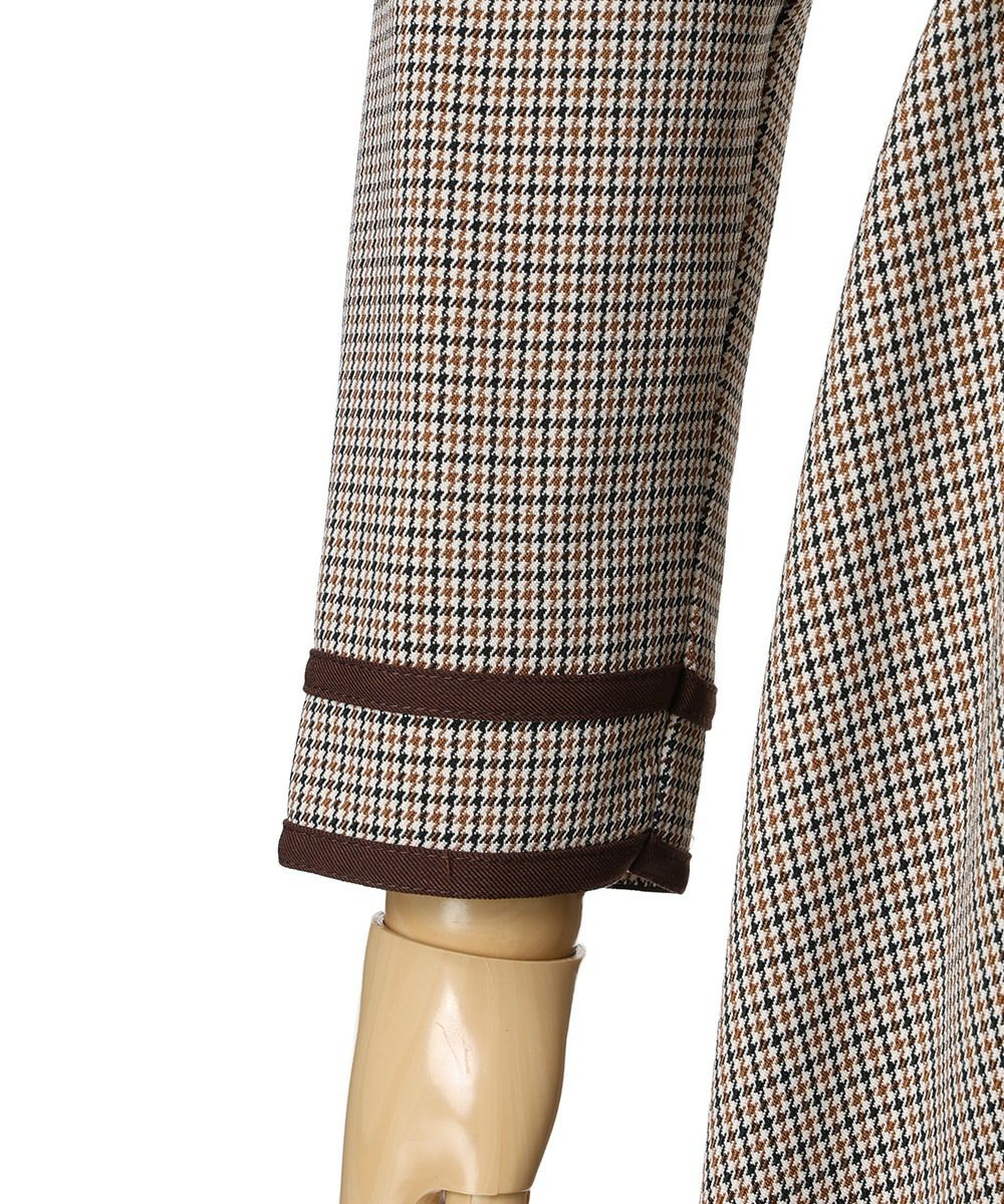 袖元 (beige×brown)