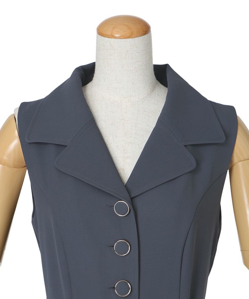 Front up (gray)