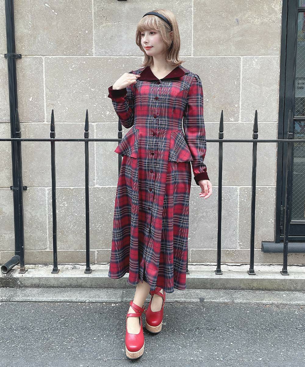 bordeaux×navy / 152cm