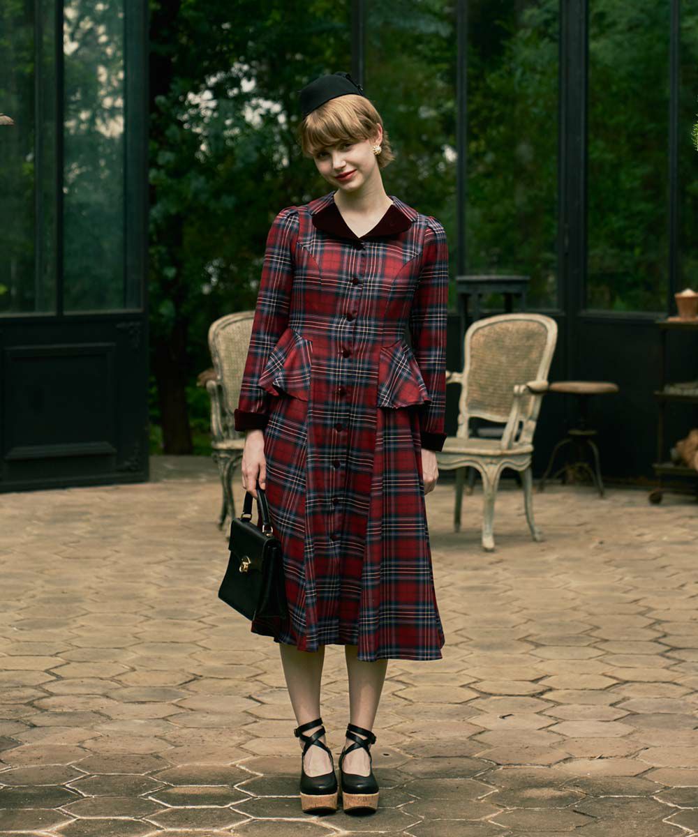 bordeaux×navy / 168cm