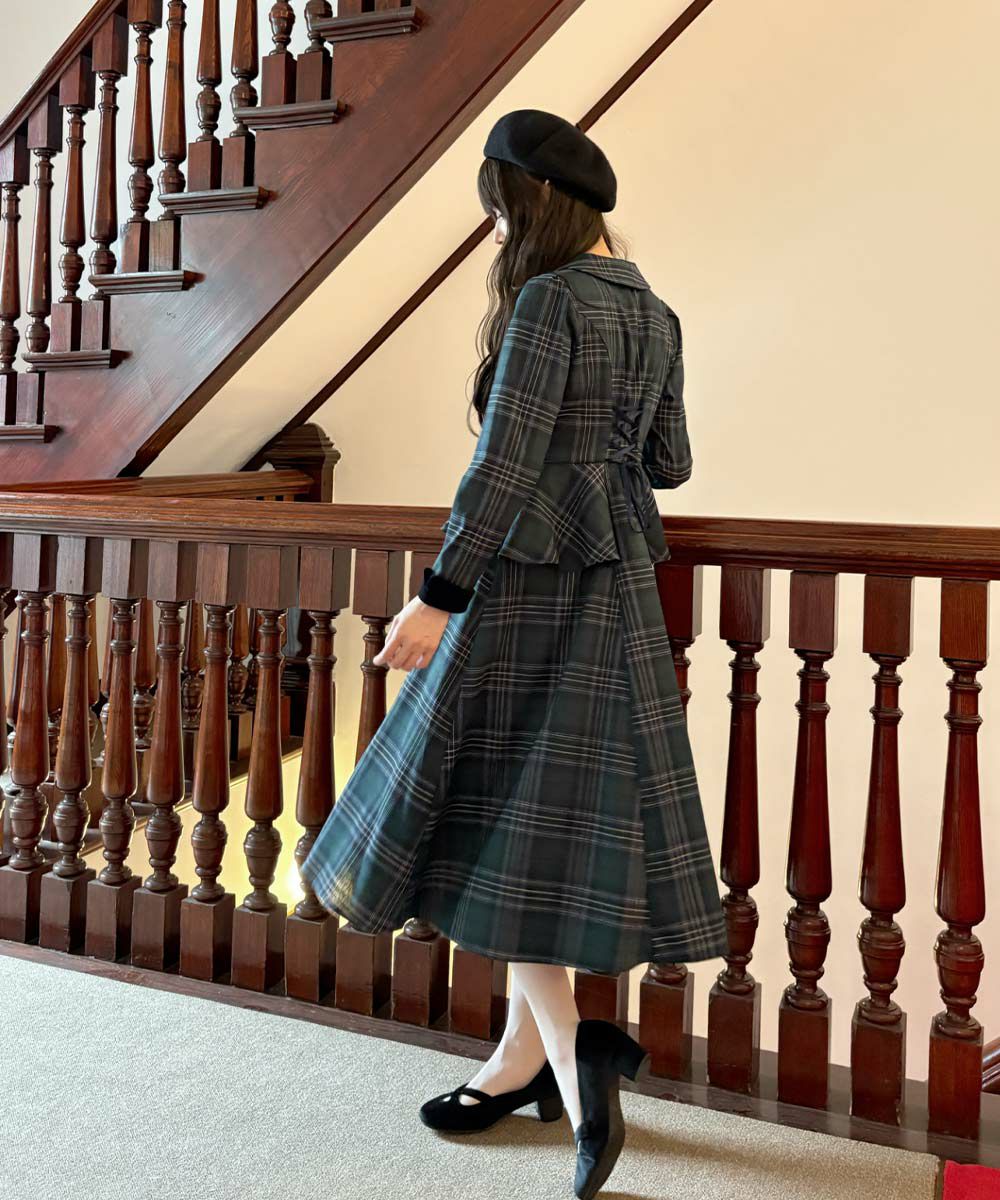 green×navy / 163cm