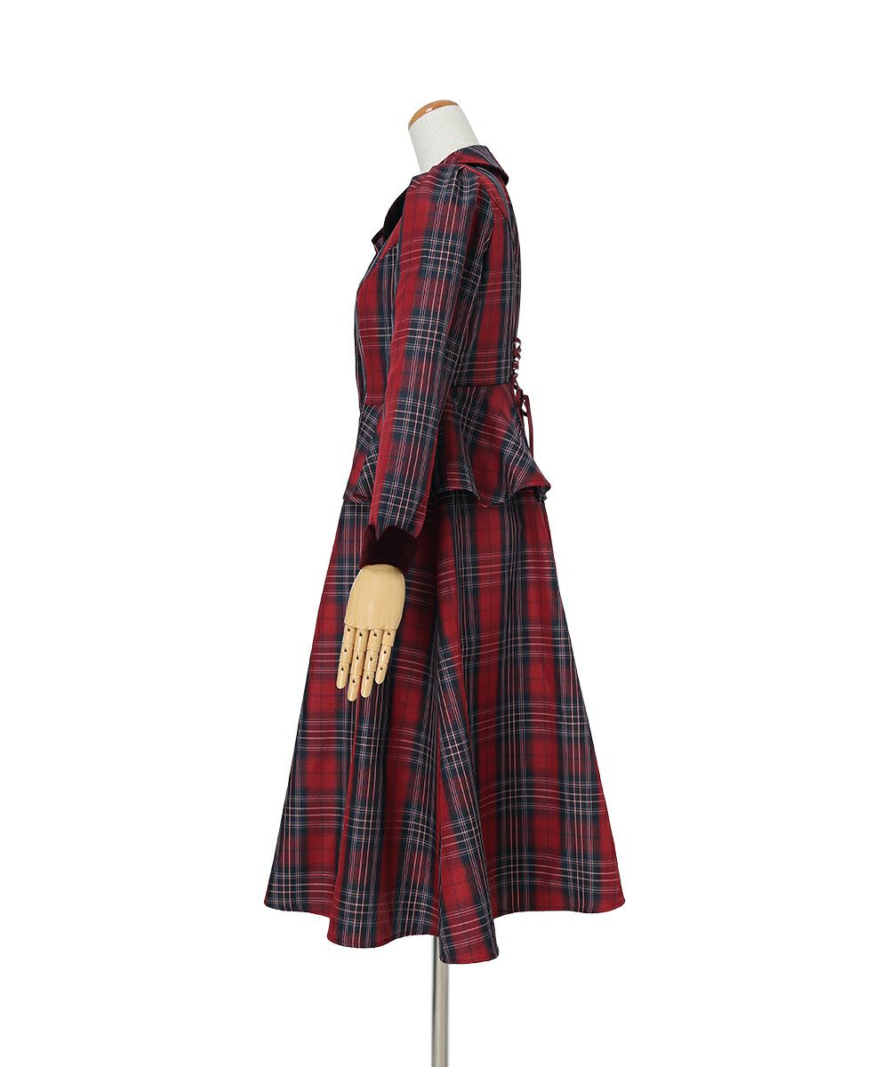 サイド (bordeaux×navy)