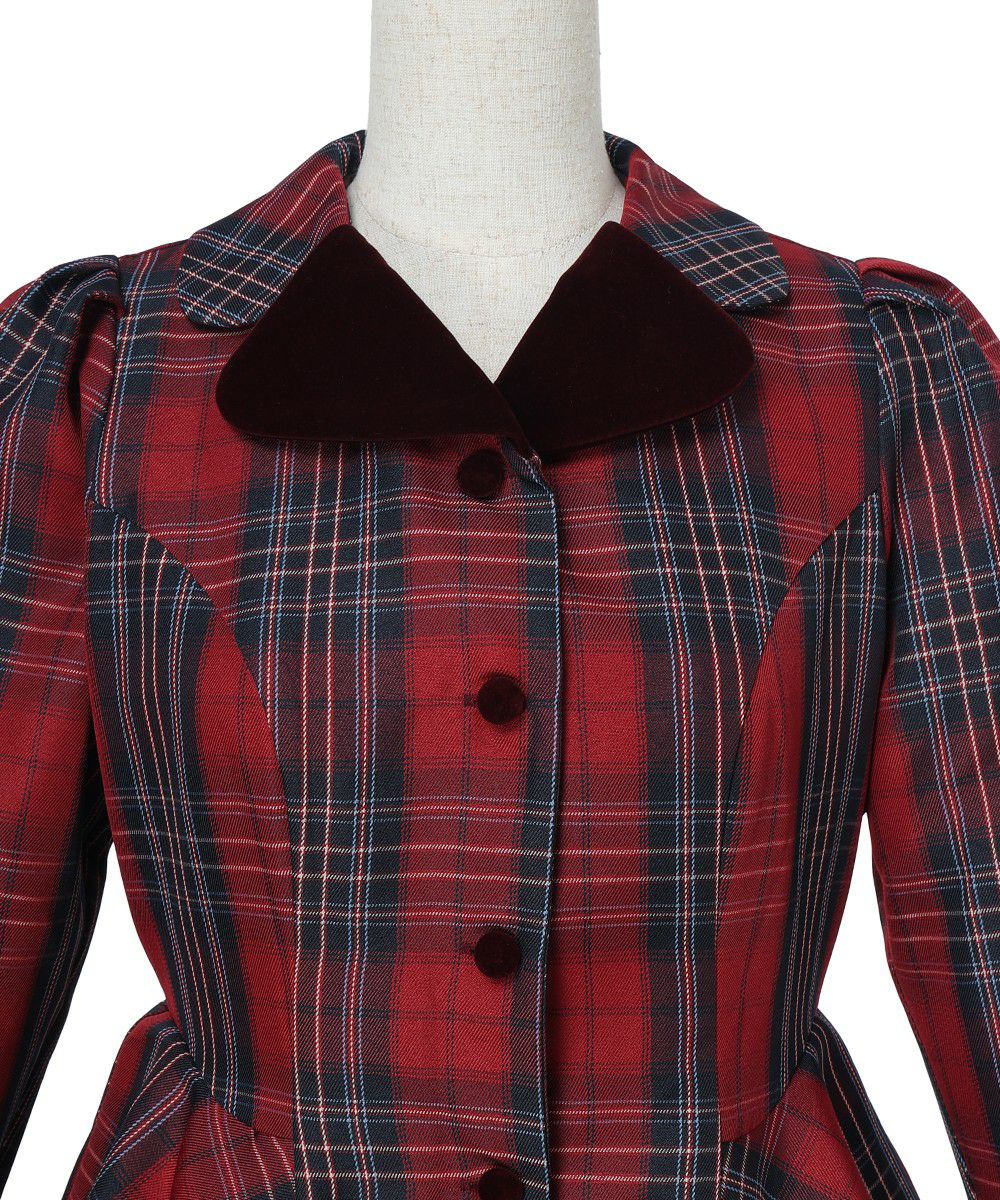 フロントアップ (bordeaux×navy)