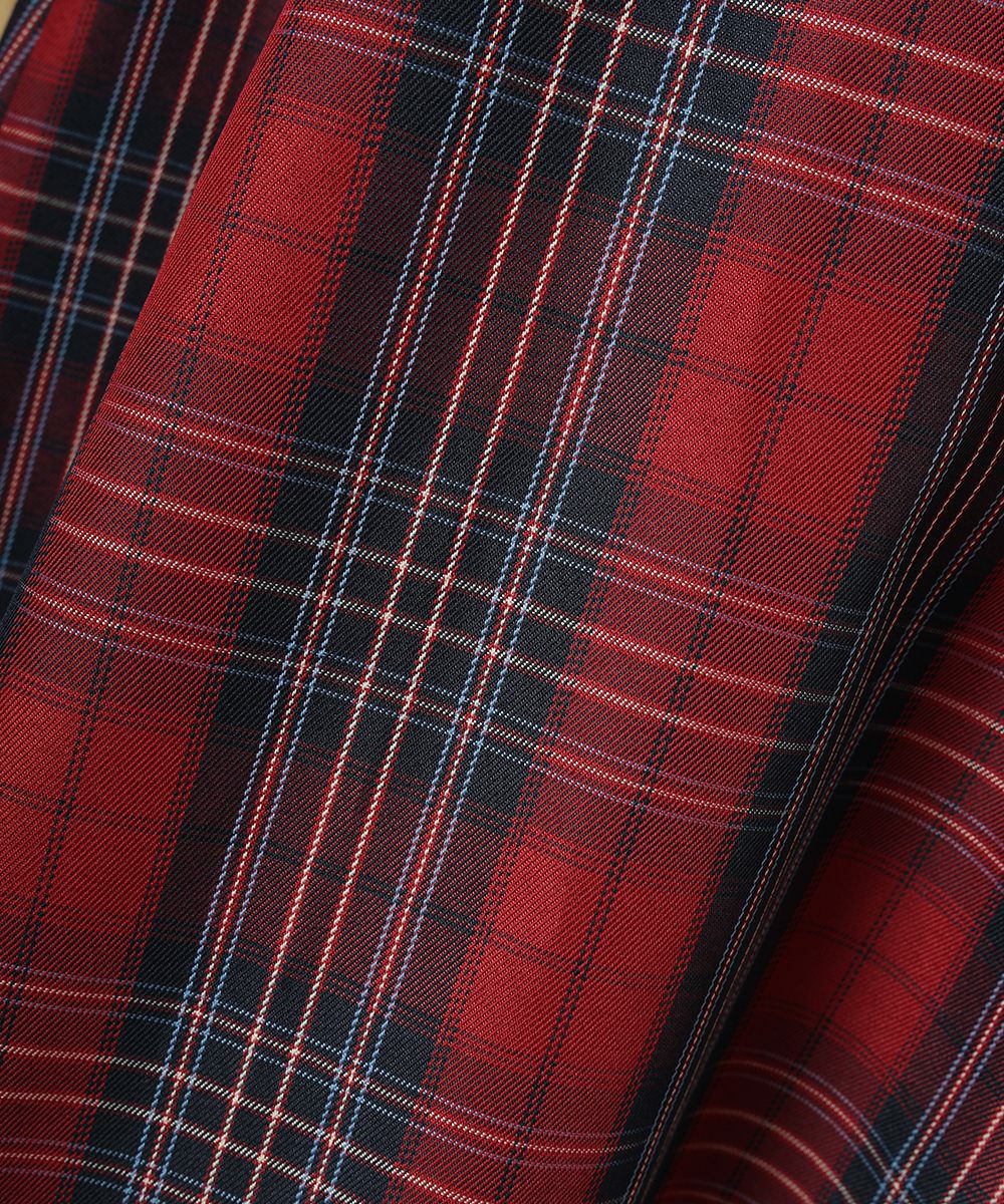 生地アップ (bordeaux×navy)