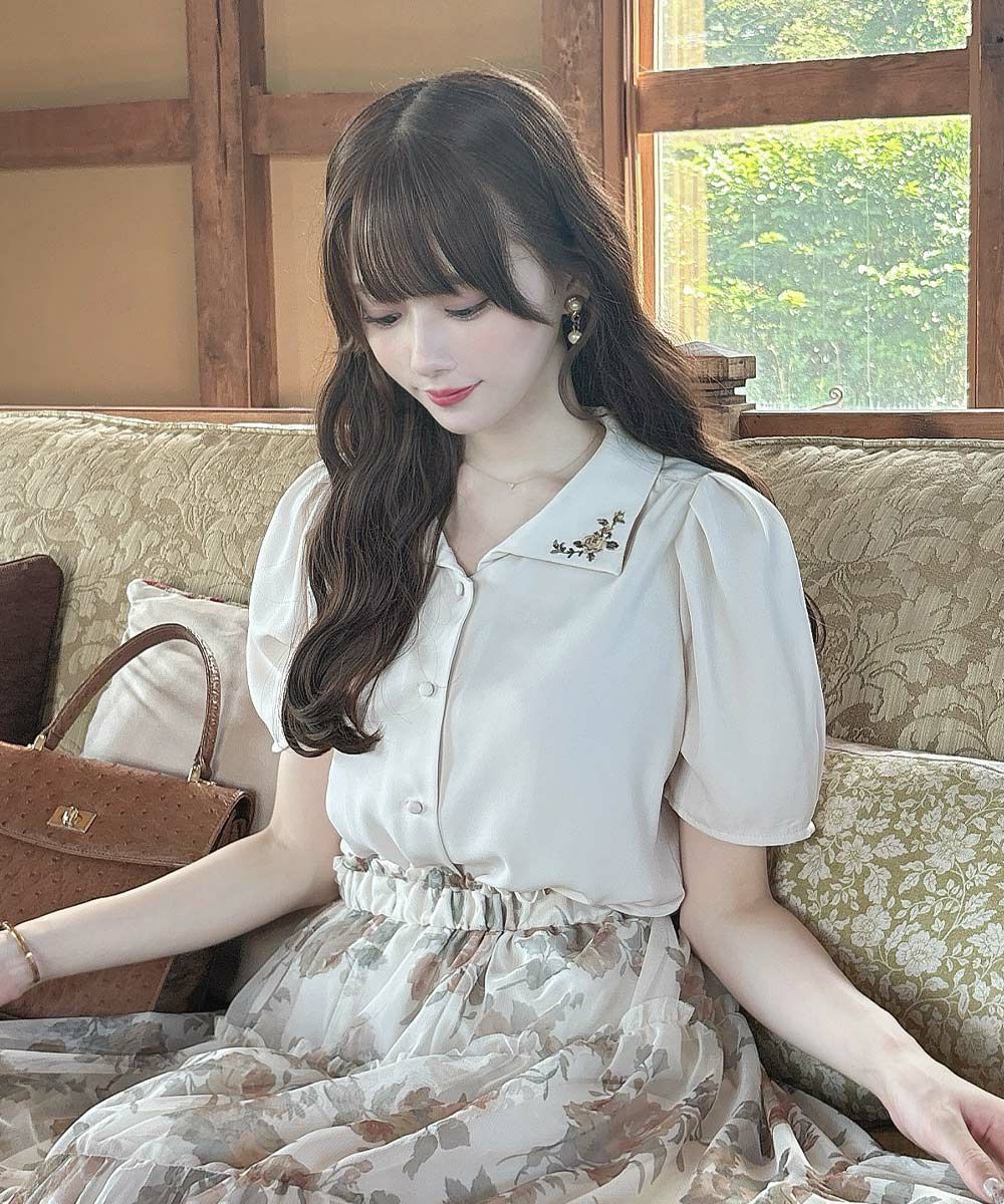 light beige / 163cm