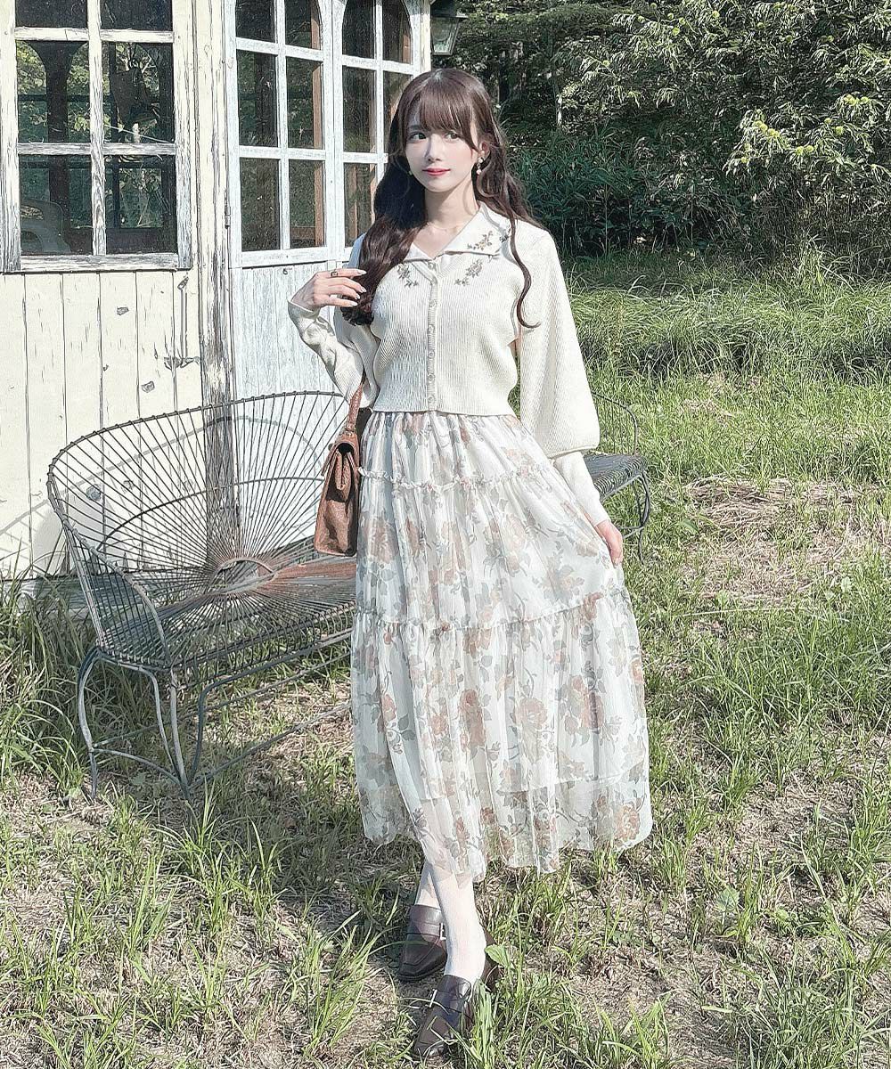 light beige / 163cm