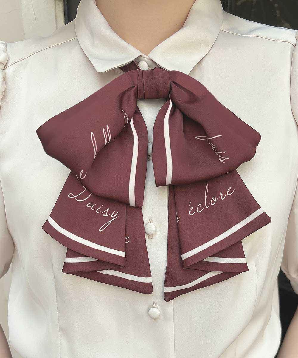 light beige / 165cm ※リボンタイの正しい柄