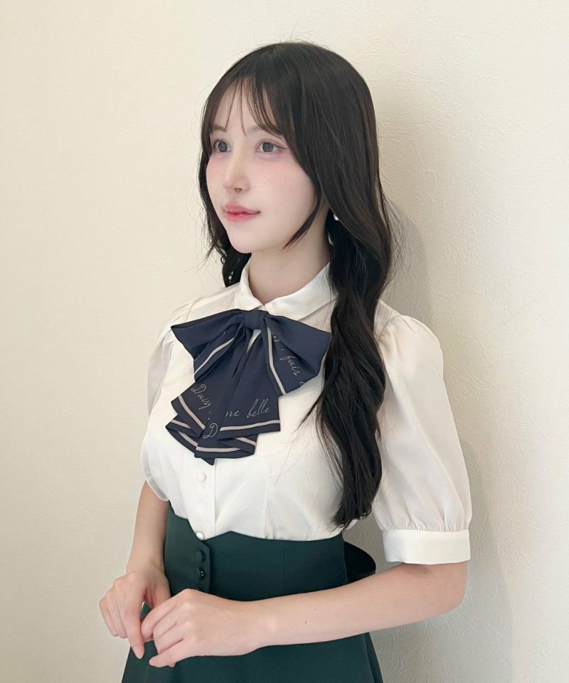 Off white / 157cm *Correct pattern for ribbon tie