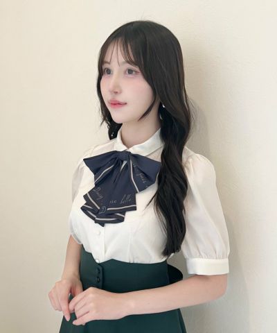 Off white / 157cm *Correct pattern for ribbon tie