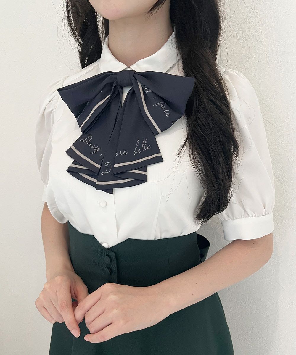 off white / 157cm ※リボンタイの正しい柄