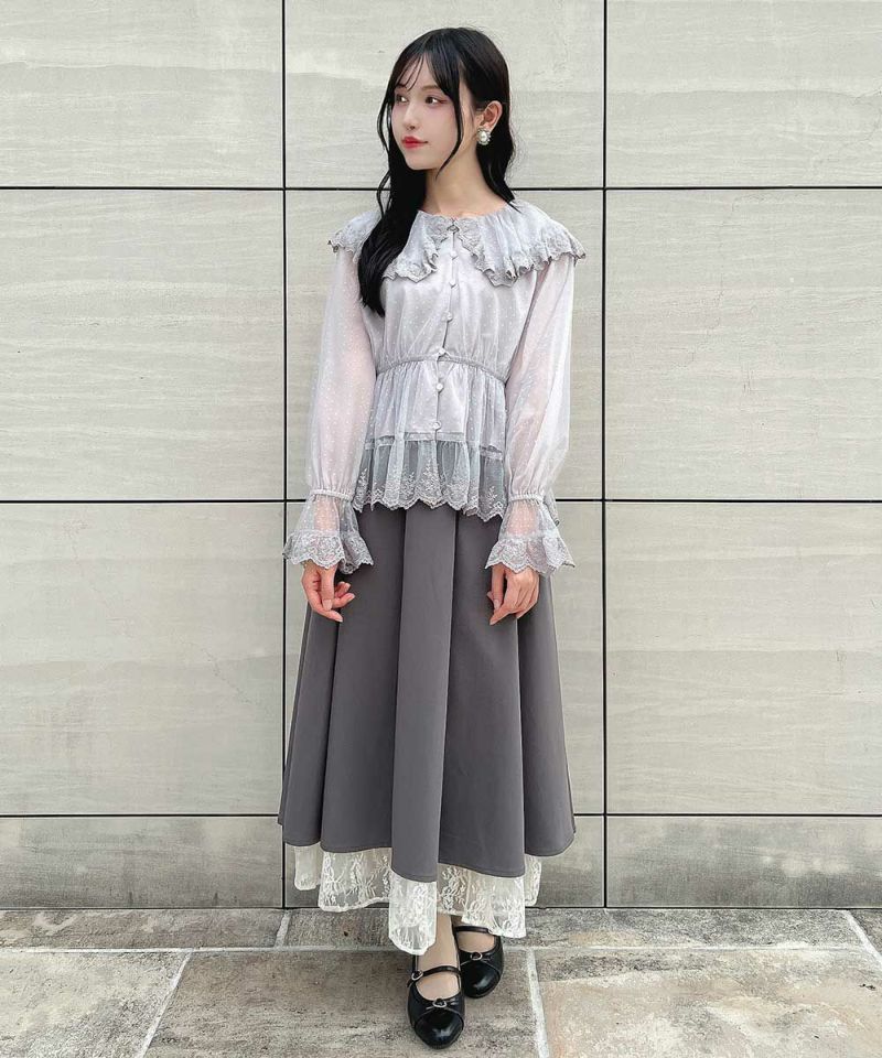 light gray / 157cm