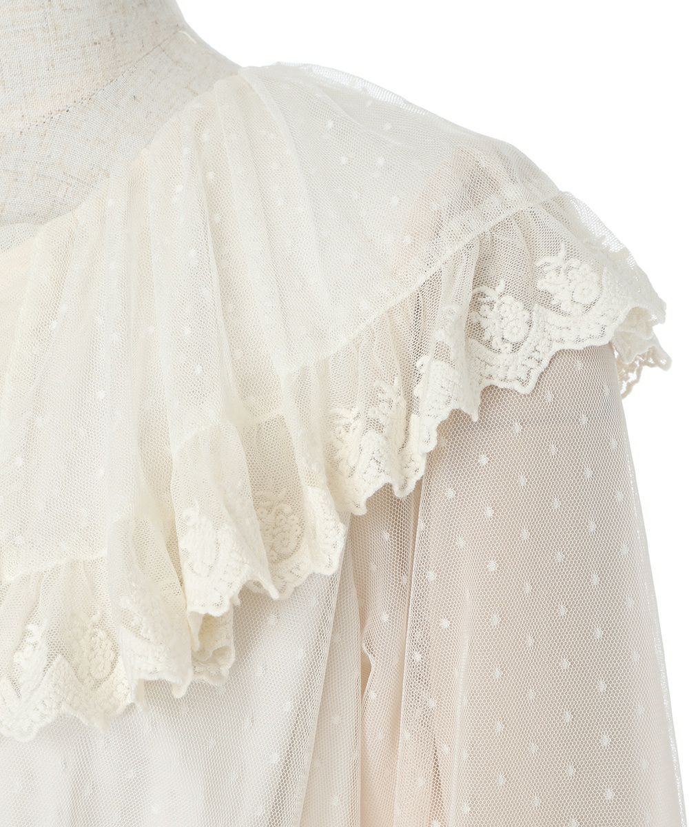 衿レース (ivory)