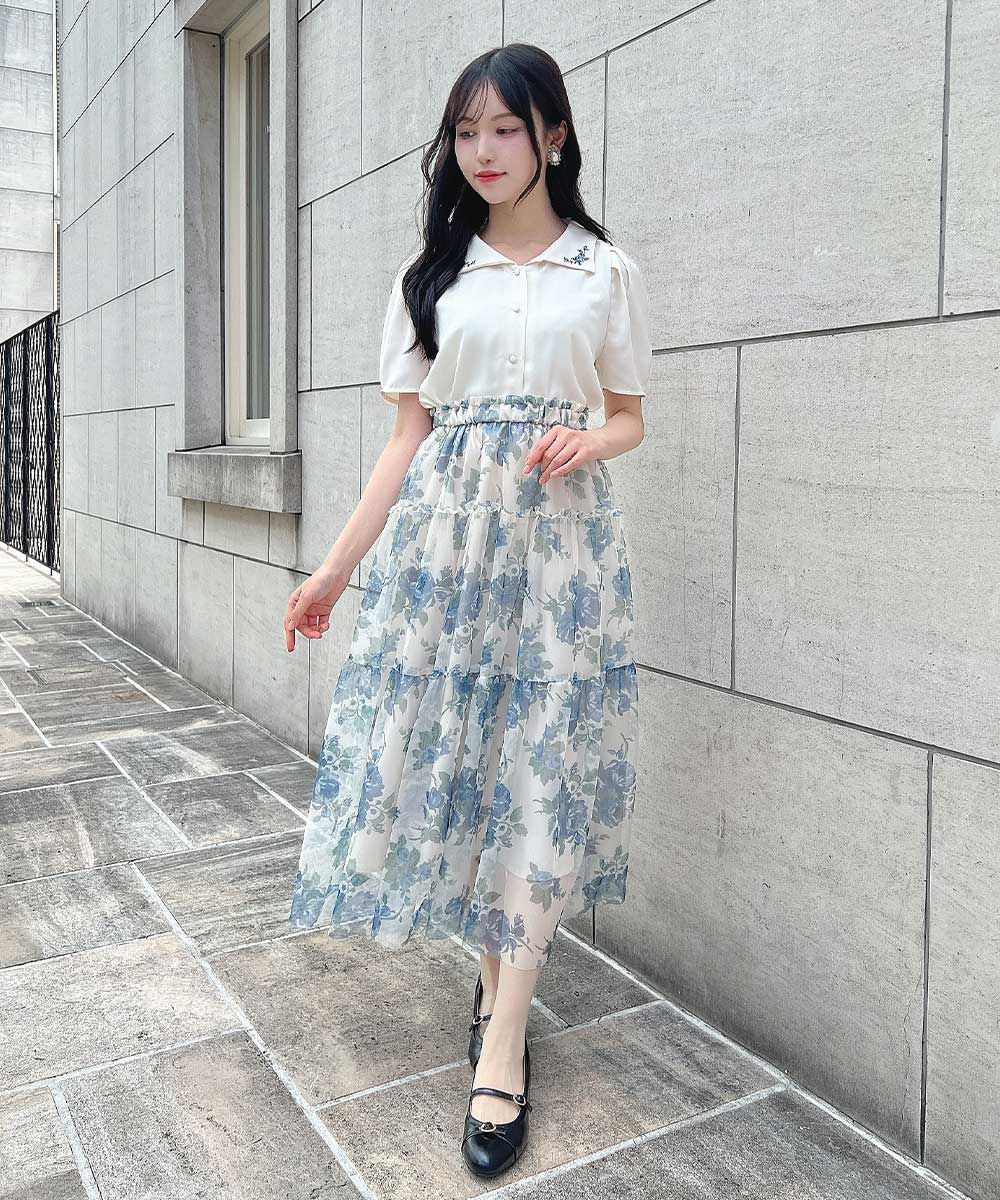 blue / 157cm