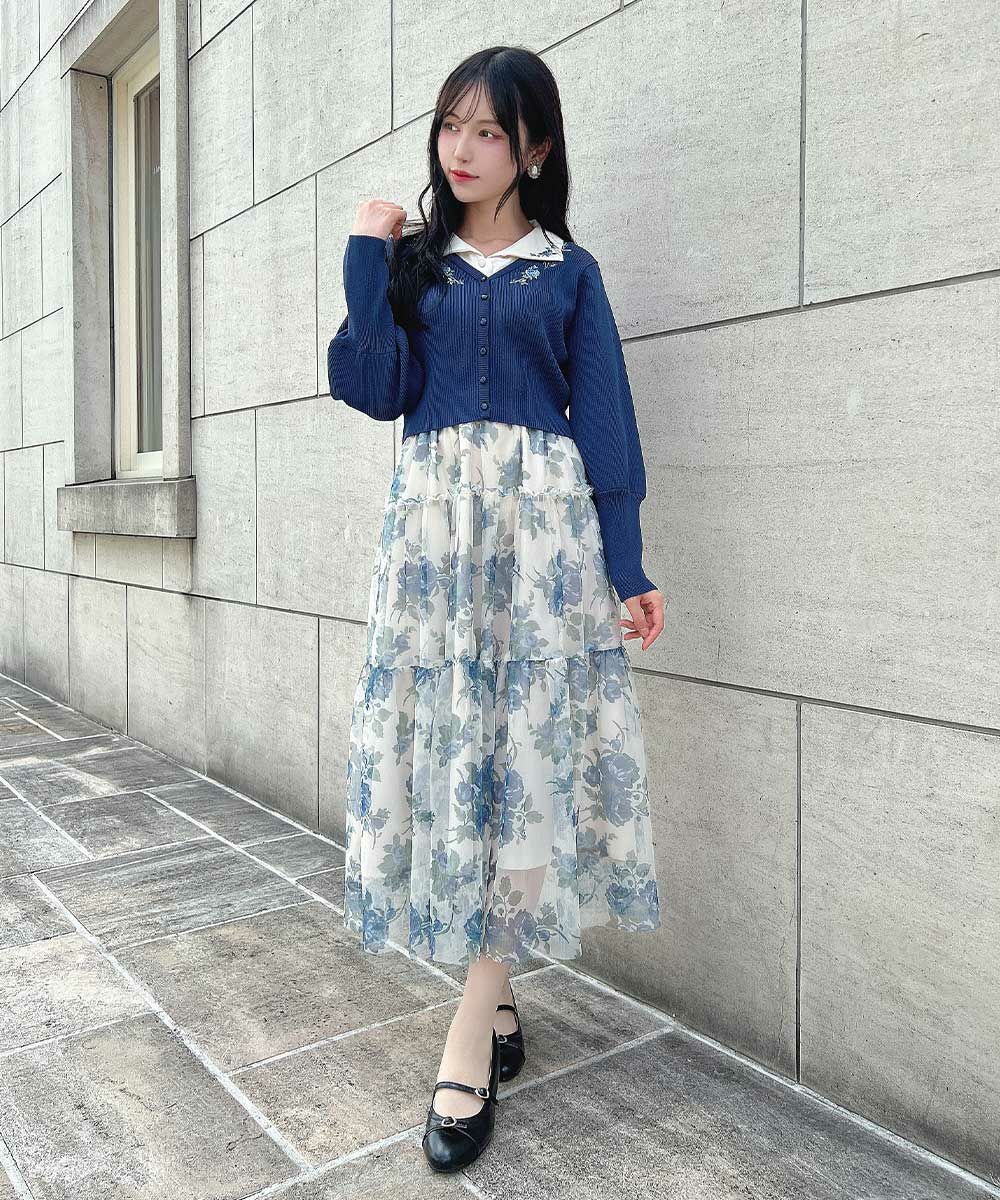 blue / 157cm