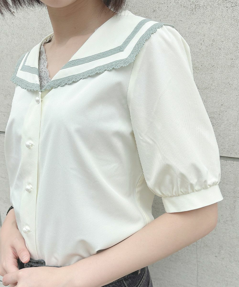 ivory / 165cm / レースインナーとのレイヤード