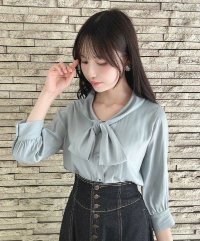 blue gray / 157cm