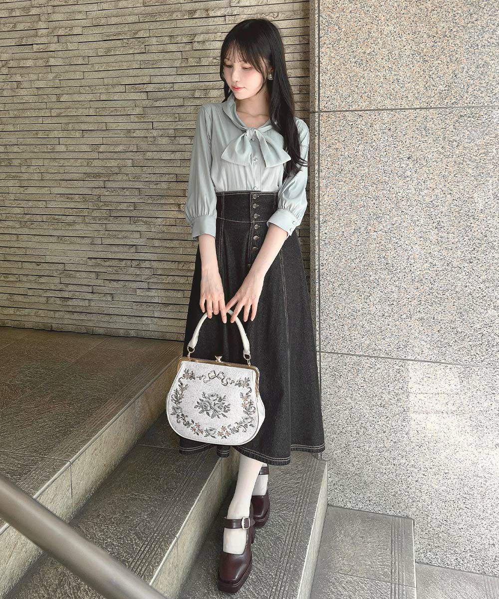 blue gray / 157cm