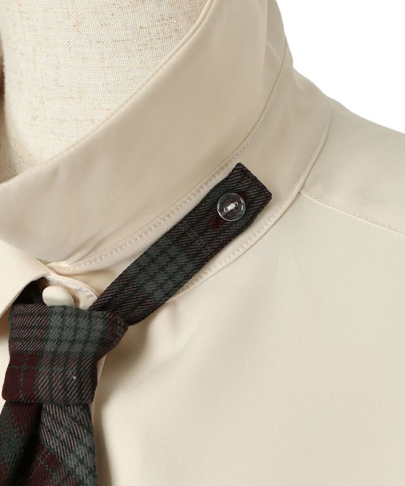 Detachable button (ivory x red)