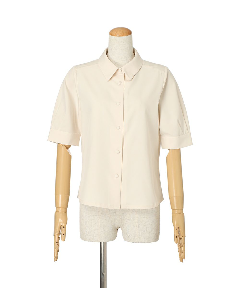 ネクタイを外した状態 (ivory×red)