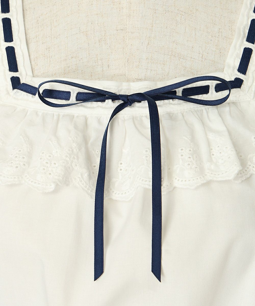 リボン (off white)