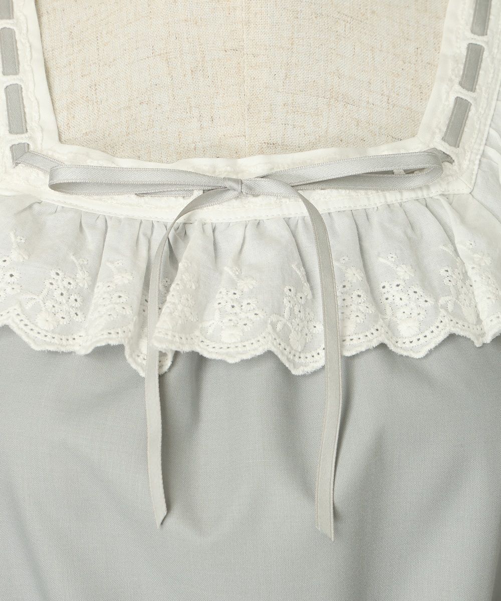 リボン (blue gray)