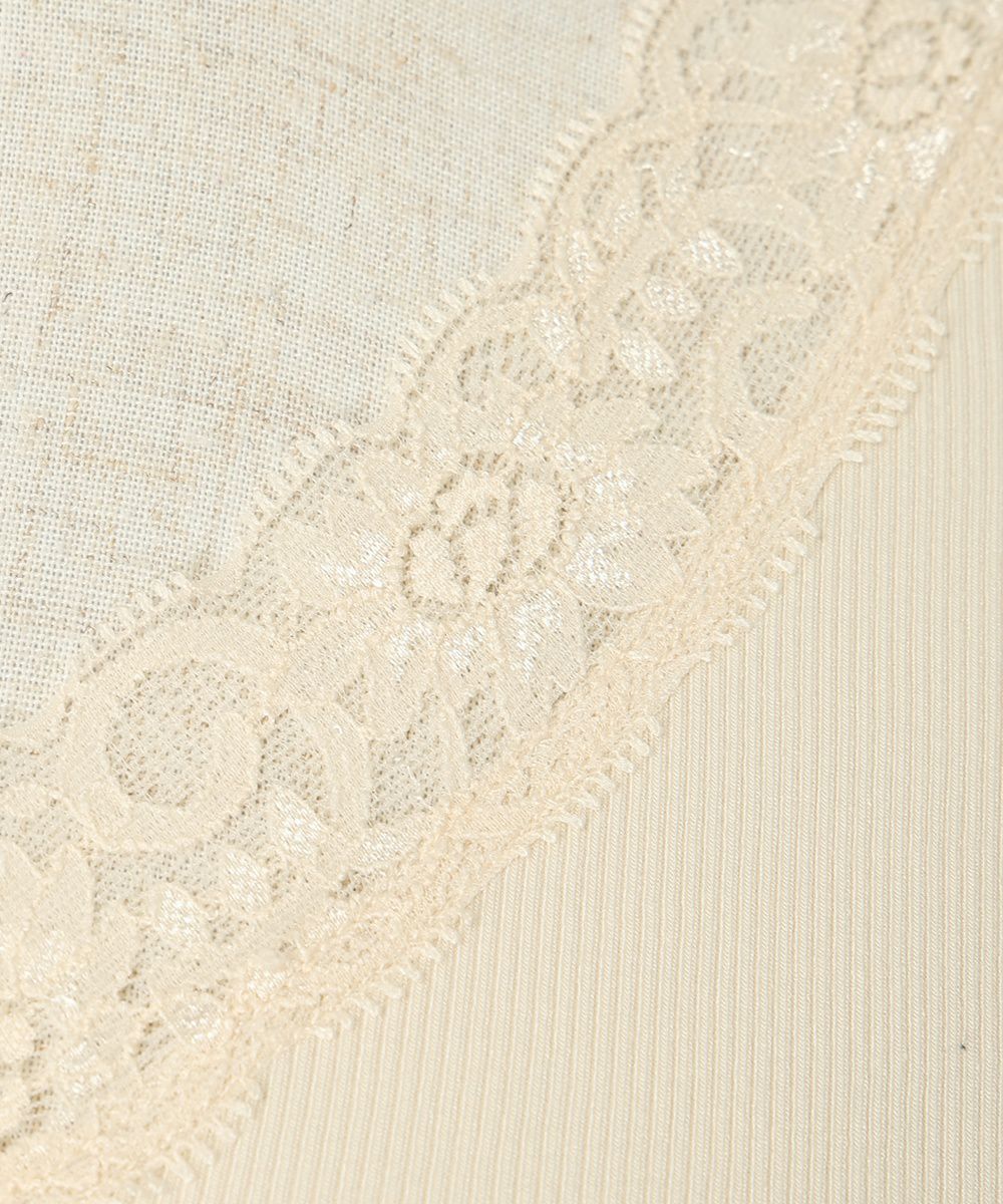 レースアップ (ivory)