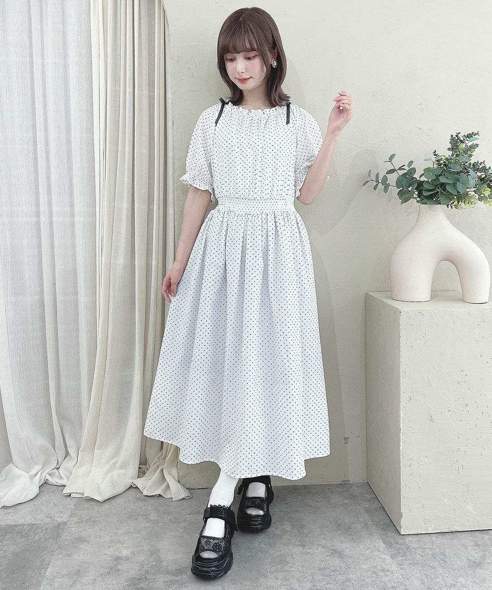 off white×black / 152cm