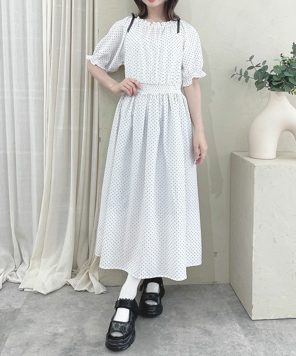 off white×black / 152cm