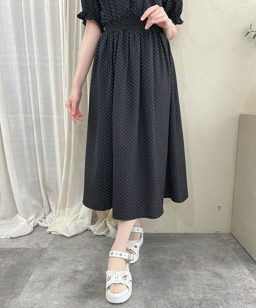 black×white / 157cm