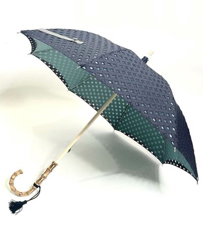 [お取り寄せ品] 日傘 二重張り narihira ネイビー×縹/小野内商店 [OS0034]