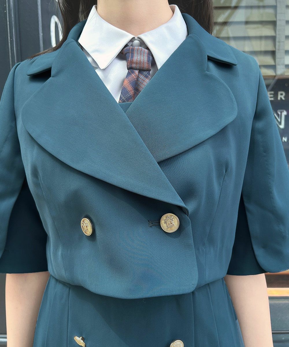 blue green / 157cm