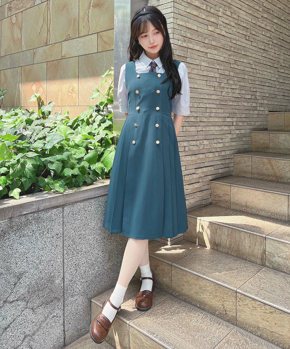blue green / 157cm