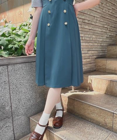 blue green / 157cm