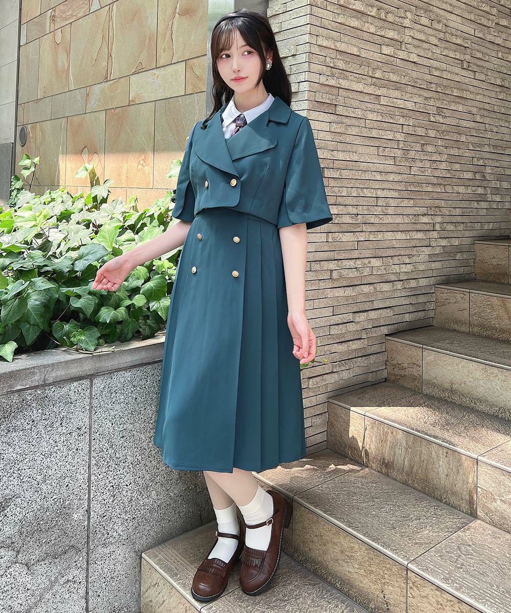 blue green / 157cm