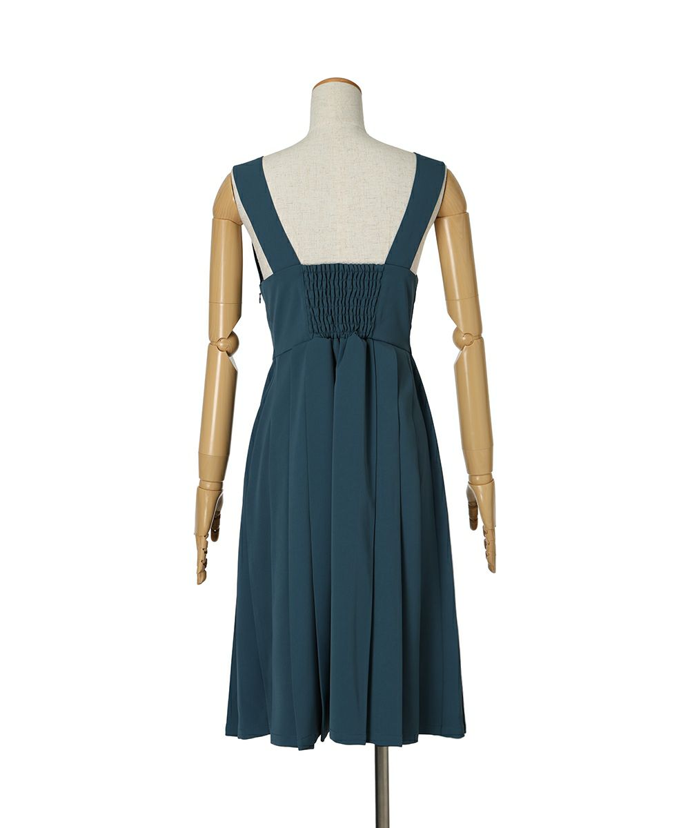 バック (blue green)