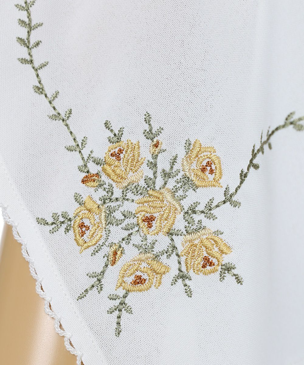 刺繍 (off white)