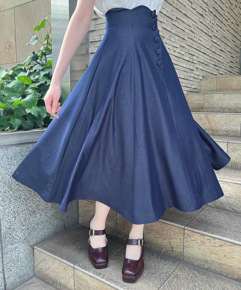 indigo / 157cm