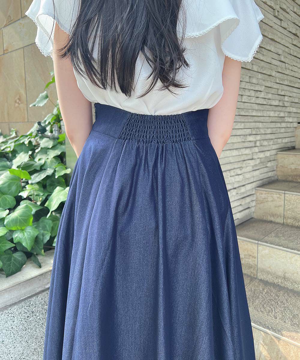 indigo / 157cm