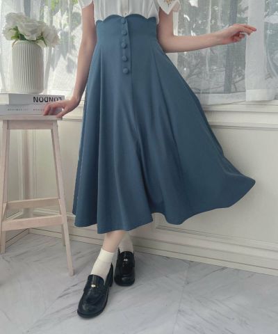 blue / 157cm / Wearing size: 2
