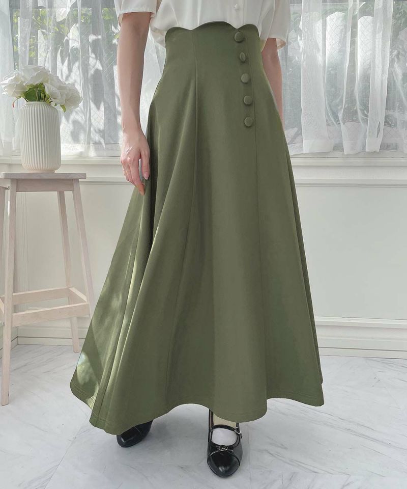Olive green / 157cm / Wearing size: 2