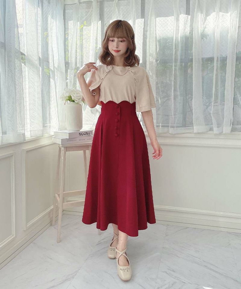red / 152cm / Wearing size: 2