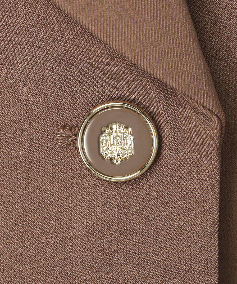 釦 (brown)